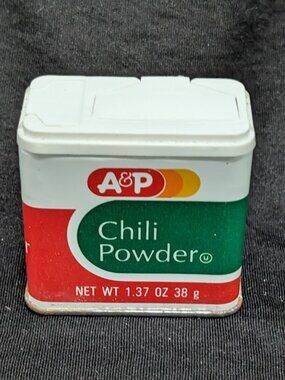Vintage (1984) - A & P Brand Chili Powder Tin